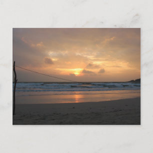 Hat Rin Beach Sunrise ... Koh Phangan, Thailand Vykort