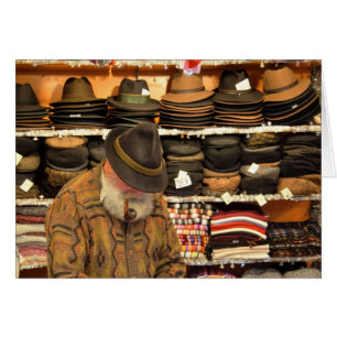 Hat Seller Hälsningskort