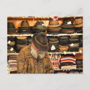 Hat Seller Vykort