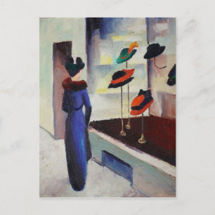 Hat Shop - August Macke Vykort