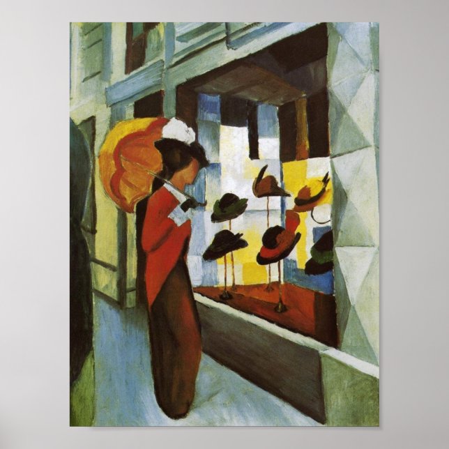 Hat Shop (Hutladen) 1914 Poster (Framsidan)