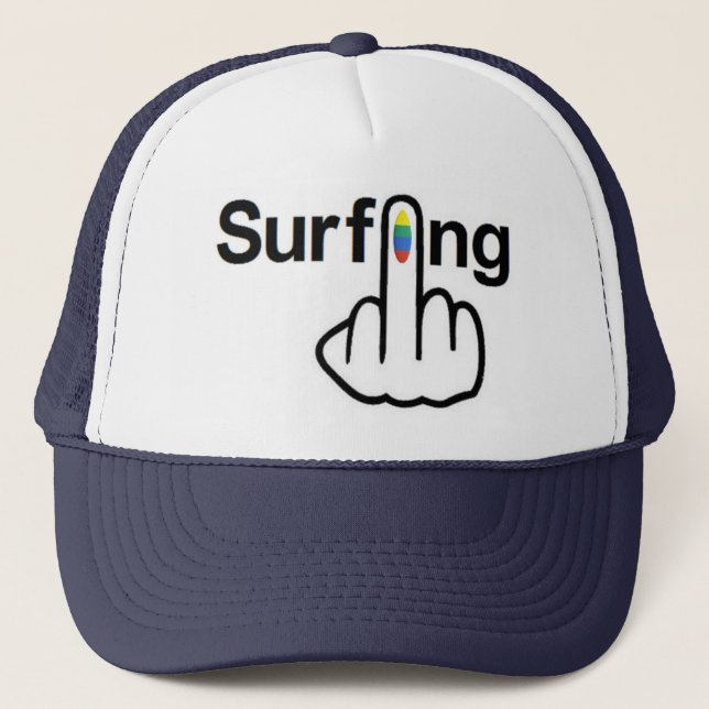 Hat Surfing Flip Truckerkeps (Framsida)