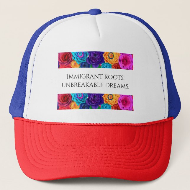 Hat - Trendy Immigrant Roots Keps (Framsida)
