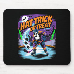 Hat Trick eller Bus Funny Ice Hockey Ghost Hallowe Musmatta