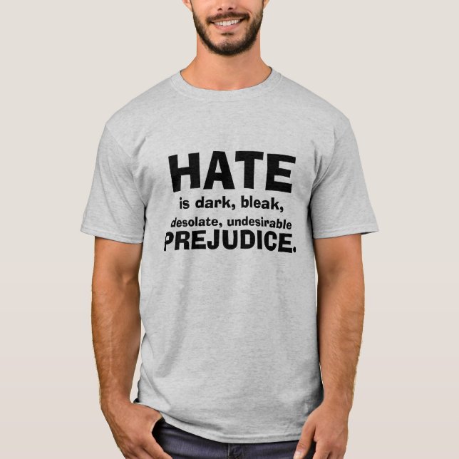Hat vs. kärlek t-shirt (Framsida)