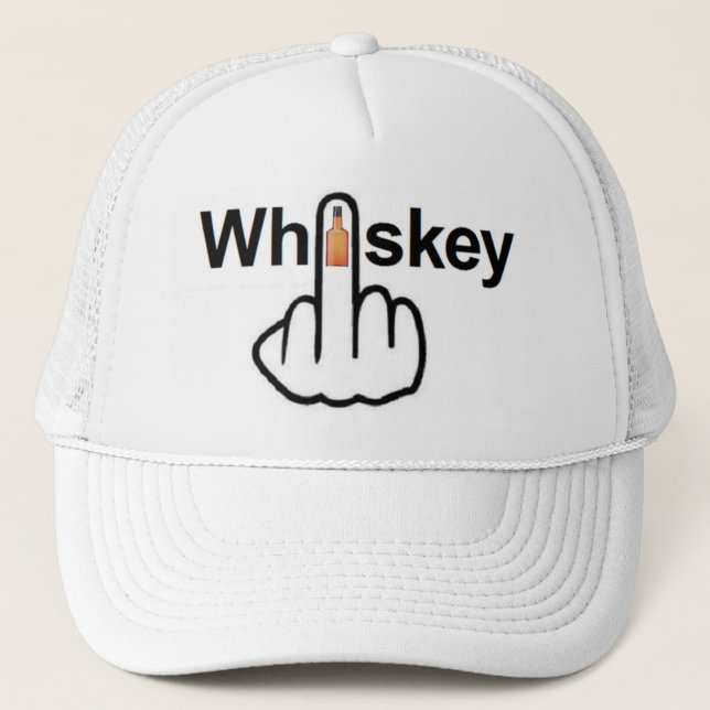 Hat Whiskey Flip Truckerkeps (Framsida)