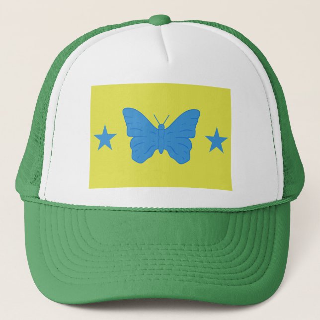 Hat with Flag of Bady Bassitt, Brazil Keps (Framsida)