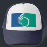 Hat with Flag of Ottawa, Canada Keps<br><div class="desc">Add a touch of Canadian pride to your headwear collection with our exclusive hat featuring the flag of Ottawa, Canada! Crafted with meticulous attention to detail, this hat is more than just a functional accessory; it’s a celebration of Ottawa’s heritage and cultural pride. The vibrant design prominently displays the iconic...</div>