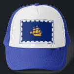 Hat with Flag of Quebec City, Canada Keps<br><div class="desc">Add a touch of Quebec City pride to your wardrobe with our exclusive hat featuring the flag of Quebec City, Canada! Crafted with meticulous attention to detail, this hat is more than just headwear—it’s a proud tribute to the rich cultural heritage and iconic identity of Quebec City. Featuring the vibrant...</div>