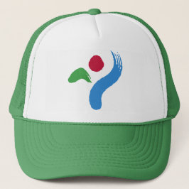 Hat with Flag of Seoul, South Korea Keps