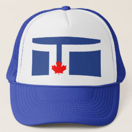 Hat with Flag of Toronto, Ontario, Canada Keps