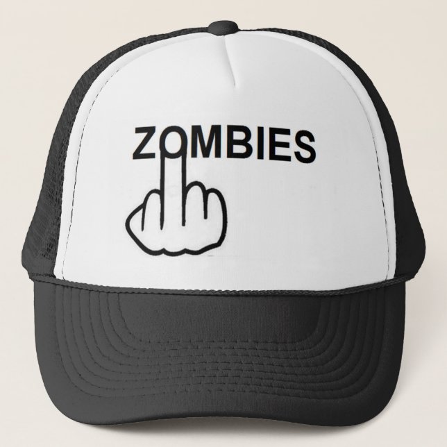 Hat Zombies Flip Truckerkeps (Framsida)