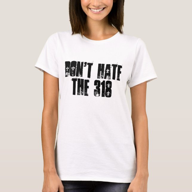 Hata inte den bästa inpassade spagettin för 318 tee shirt (Framsida)