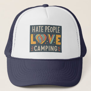 Hata människor kärlek camping keps