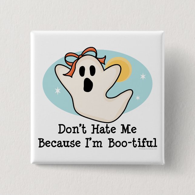 Hata mig inte för att jag är Bootiful knapp (Framsida)