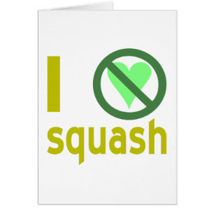 Hata Squash Hälsningskort