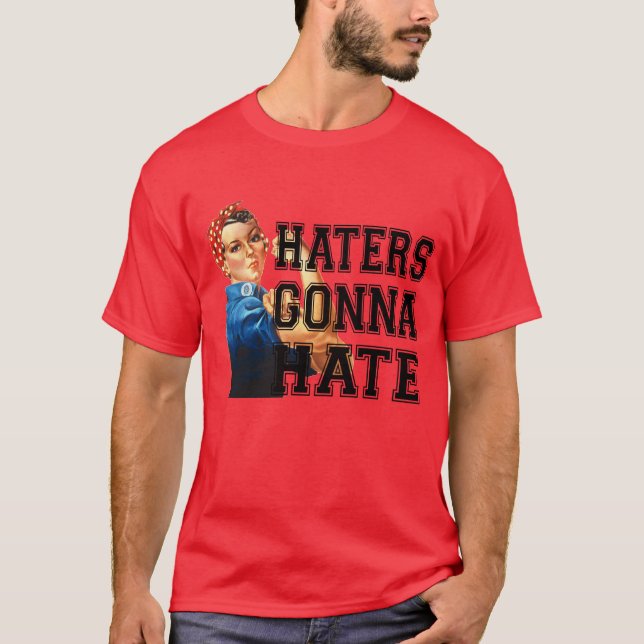 Hatande Kommer Att Hata Tee Shirt (Framsida)