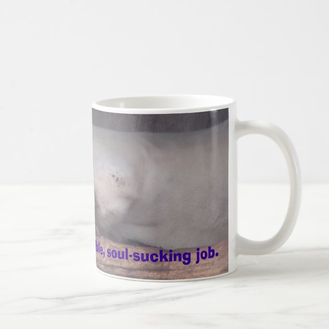 "Hatar jag den Måndagar" muggen Kaffemugg (Höger)