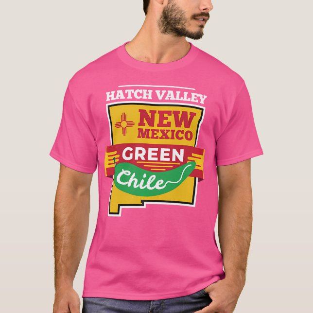 Hatch Chile Shirt New mexico Grönt Chili Pepper T (Framsida)