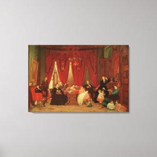 Hatch-familjen, 1870-71 canvastryck