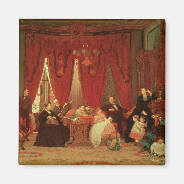 Hatch-familjen, 1870-71 magnet (Framsidan)