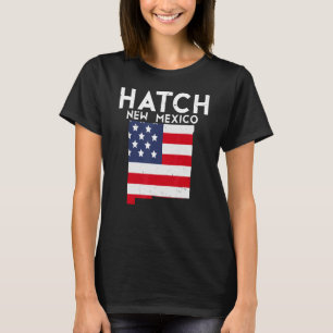 HATCH USA State America Travel New Mexican New Mex T Shirt