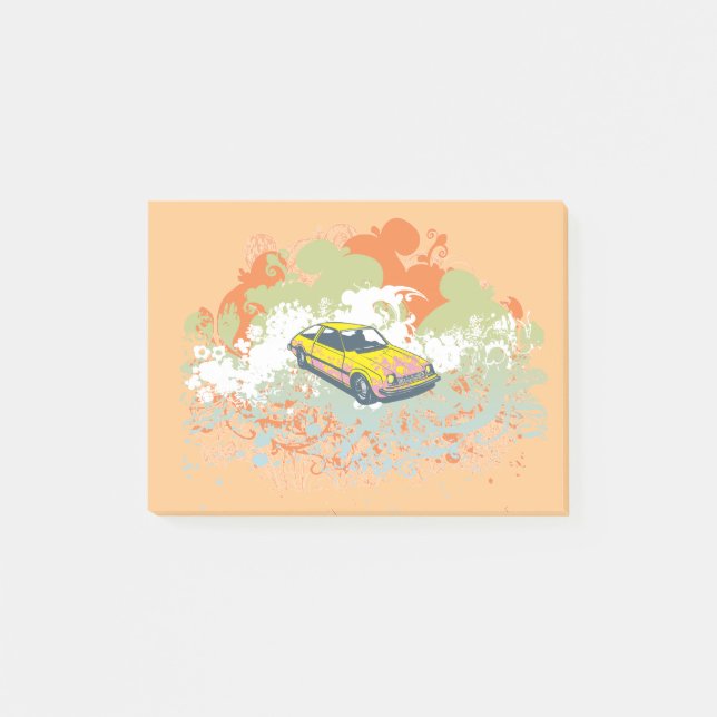 Hatchback Post-it® Notes Post-it Block (Framsida)