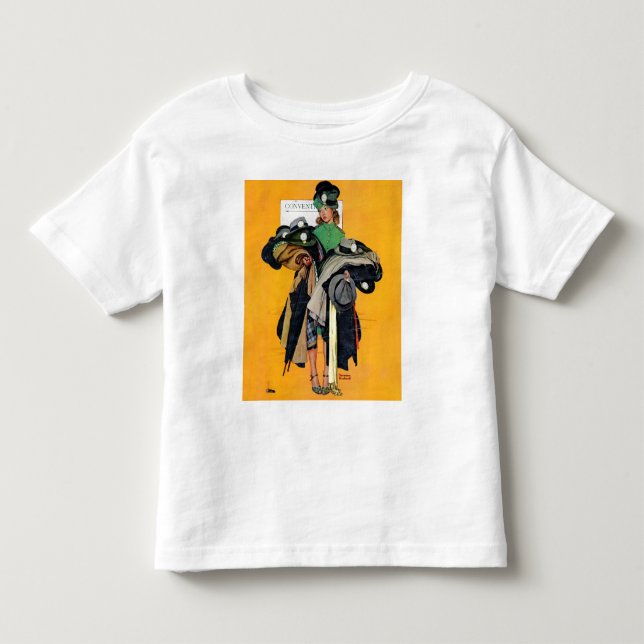 Hatcheck Girl T Shirt (Framsida)