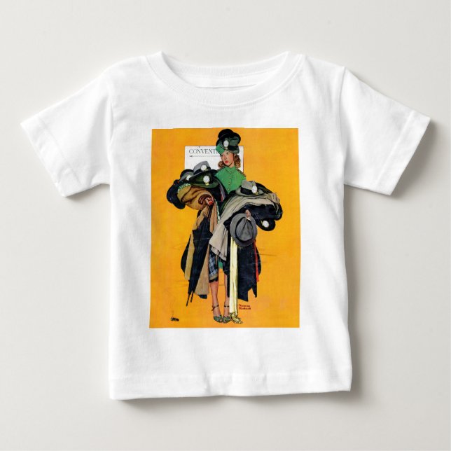 Hatcheck Girl Tee Shirt (Framsida)
