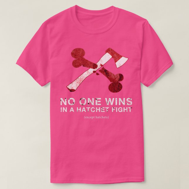 Hatchet Fight T Shirt (Design framsida)