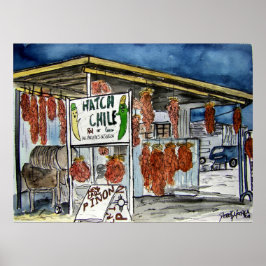 hatchilikonst i new mexico poster