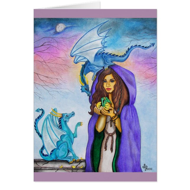 Hatchling Hälsningskort (Framsidan)