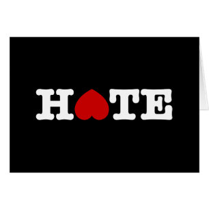 HATE CARD HÄLSNINGSKORT