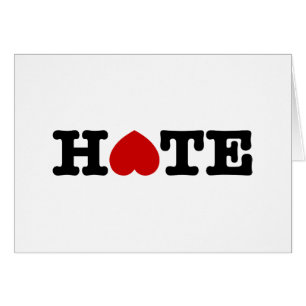 HATE CARD HÄLSNINGSKORT