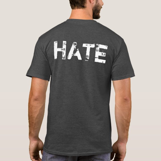 Hate Division T-shirt (Baksida)