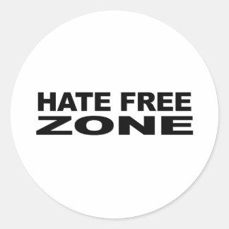 Hate Free Zon 2 Runt Klistermärke