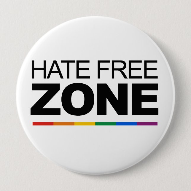 HATE FREE ZON KNAPP (Framsida)