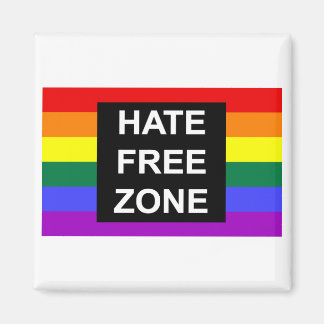 Hate Free Zon Magnet