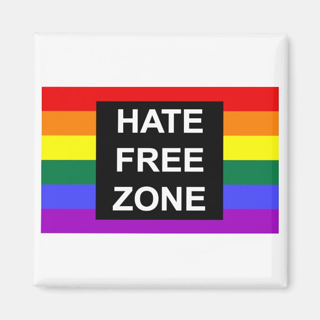 Hate Free Zon Magnet (Framsidan)
