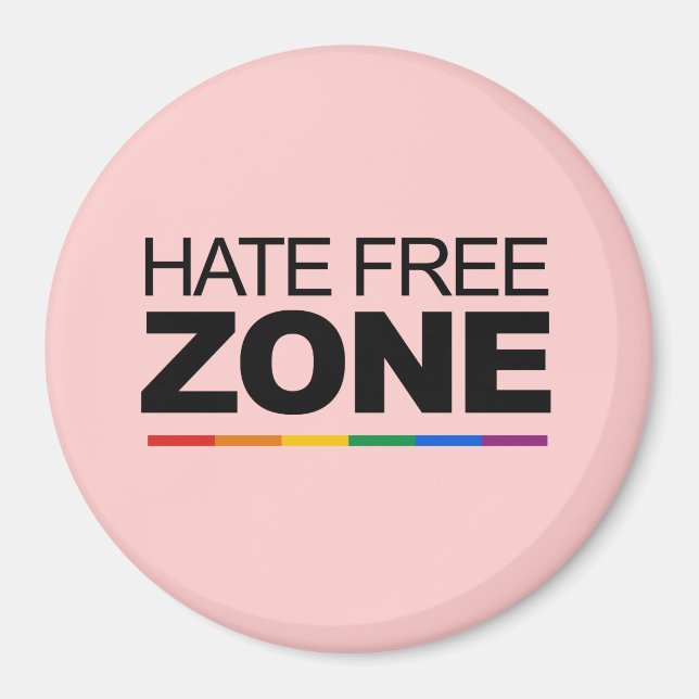 HATE FREE ZON MAGNET (Framsidan)