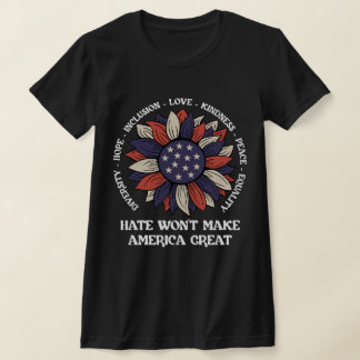 Hate gör inte america underbart t shirt