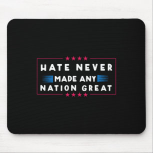 Hate har aldrig gjort någon Underbar nation Musmatta