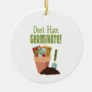 Hate inte Germinate Julgransprydnad Keramik