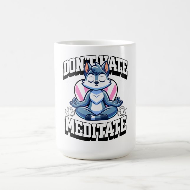 Hate, Meditate - Stanna Zen Kaffemugg (Center)