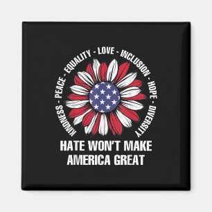 Hate Wont gör Amerika Underbart Magnet