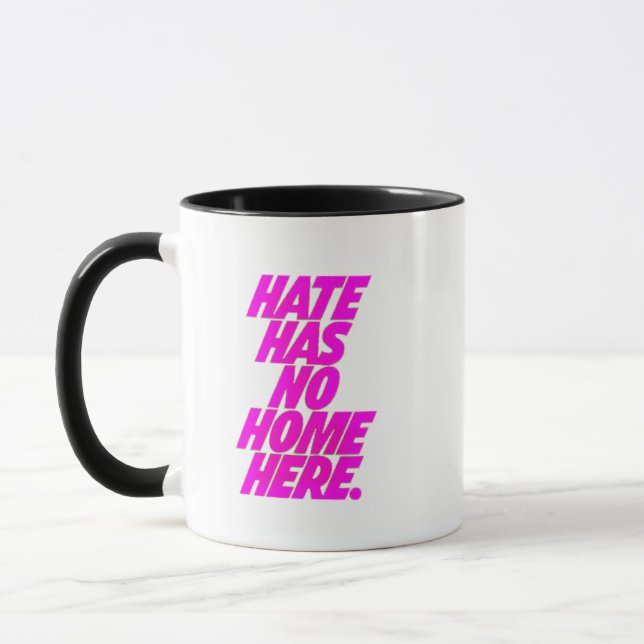 HATEN HAR INGEN HEMMA HÄR MUGG (Vänster)