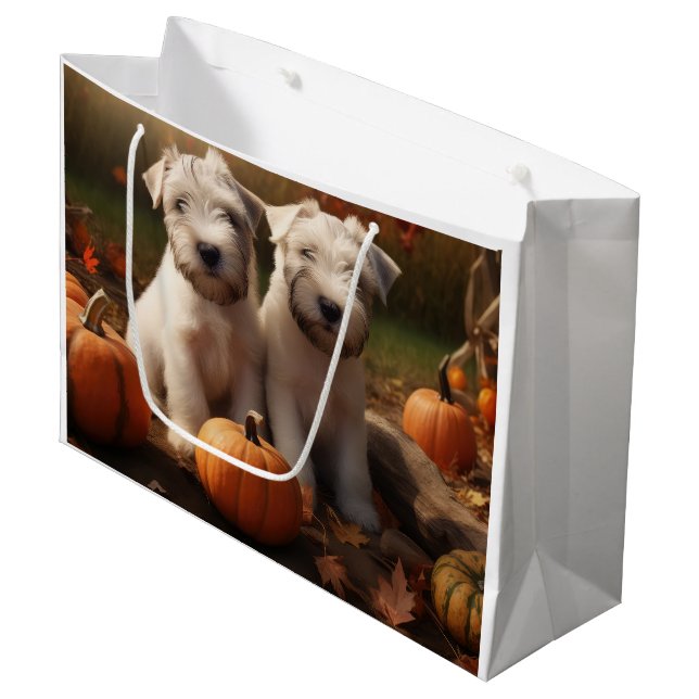 Haten Terrier Puppy Autumn Delight Pumpkin (Framsidan Vinklad)