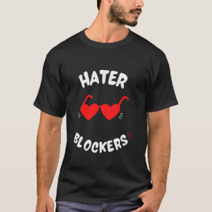 Hater Blockers Kärlek Färgad Sunglass Lins Unity T Shirt