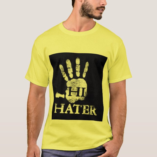 hatergult tee (Framsida)