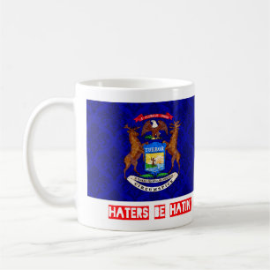 Haters är hatinen Michigan Kaffemugg